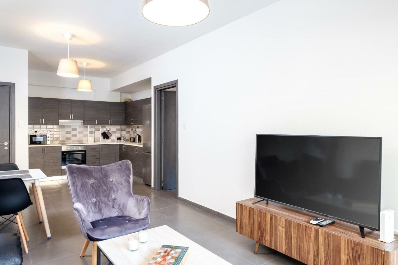 Апартаменты Book Me Now Central Flat Ларнака Экстерьер фото